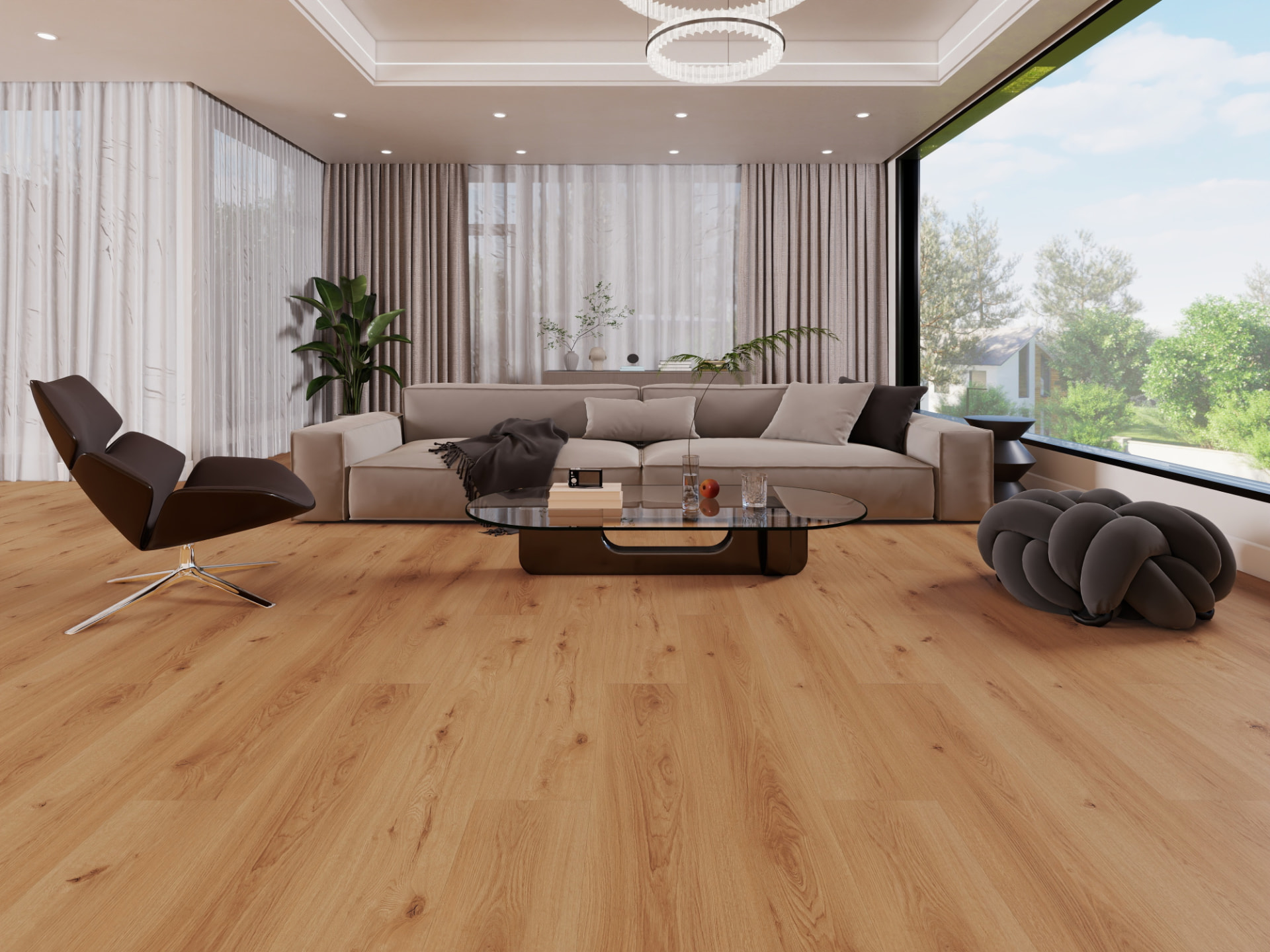 Hylux Cali Sand, Warm sandy oak flooring