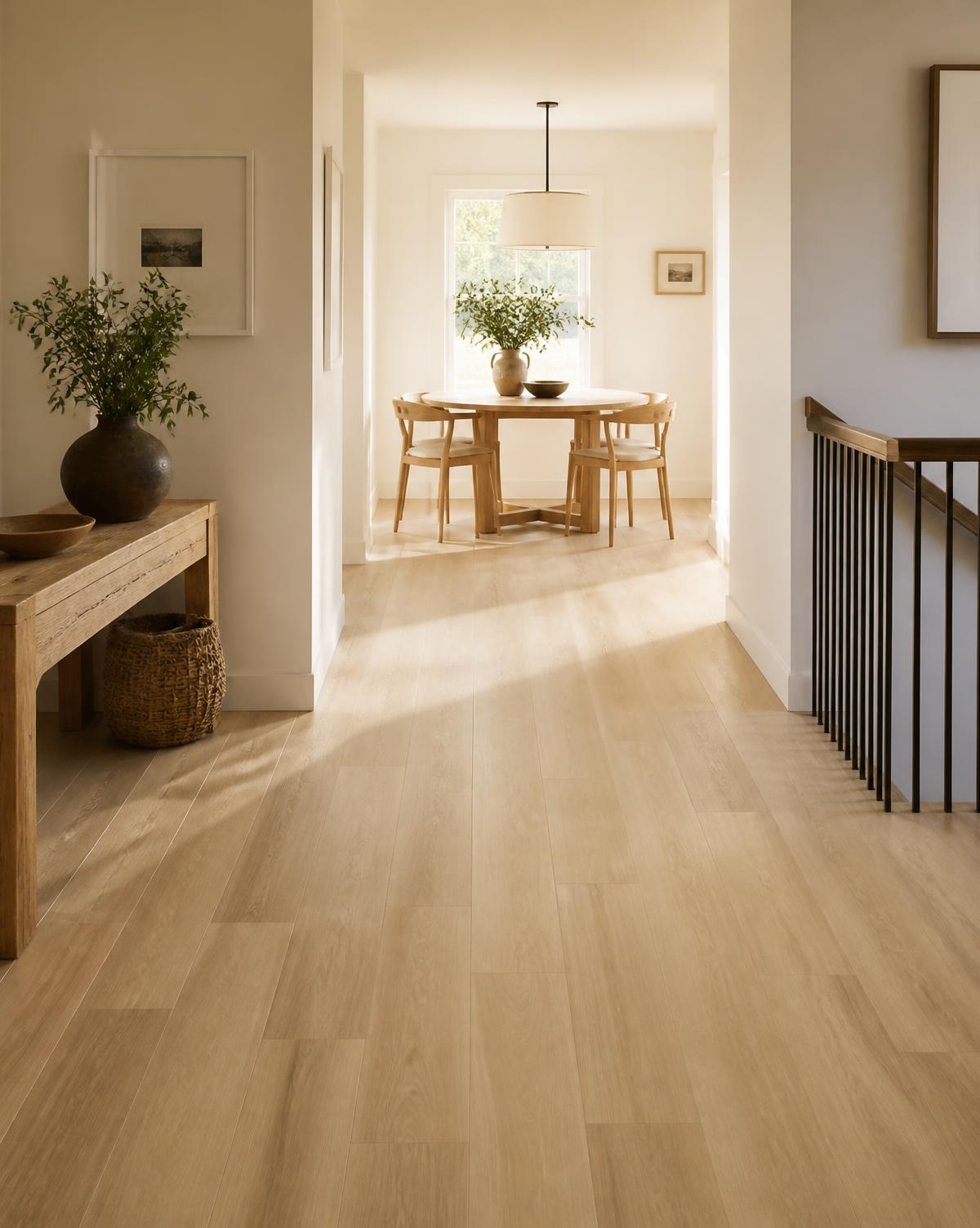Hylux Laminate Flooring installed in an interior space